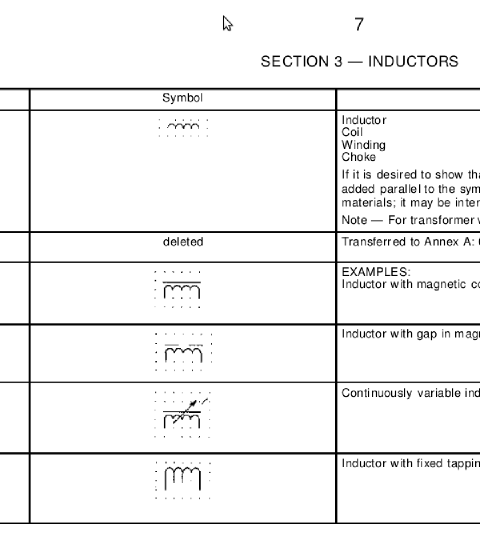 How to draw an inductor symbol
